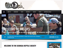 Tablet Screenshot of gareptilesociety.org